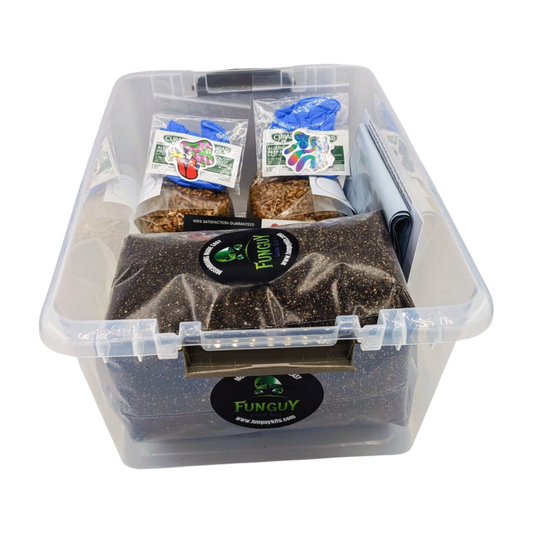 Mushroom Monotub Starter Grow Kit Grain Bags Substrate Monotub