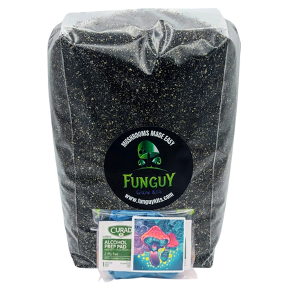 Mushroom Growing Premium Pasteurized Substrate Bag Grow