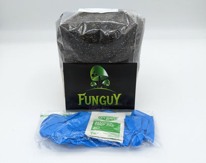 All in One Organic Easy Mushroom Grow Bag Kit Grain & Substrate