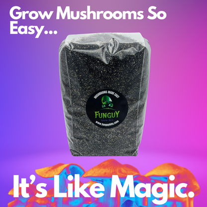 Mushroom Growing Premium Pasteurized Substrate Bag Grow